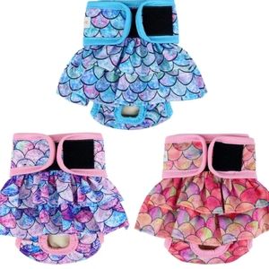 Diapers Langsprit Female Size L Pink Blue Set Of 3
